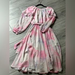 Ivy City Co watercolor dress.